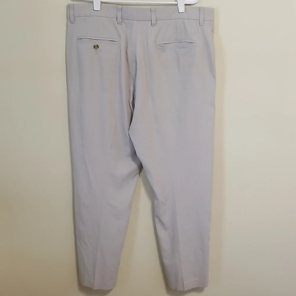 Callaway Men's Lightweight Tan Chino Golf Pants Athletic Wear Golfing Size 36x30